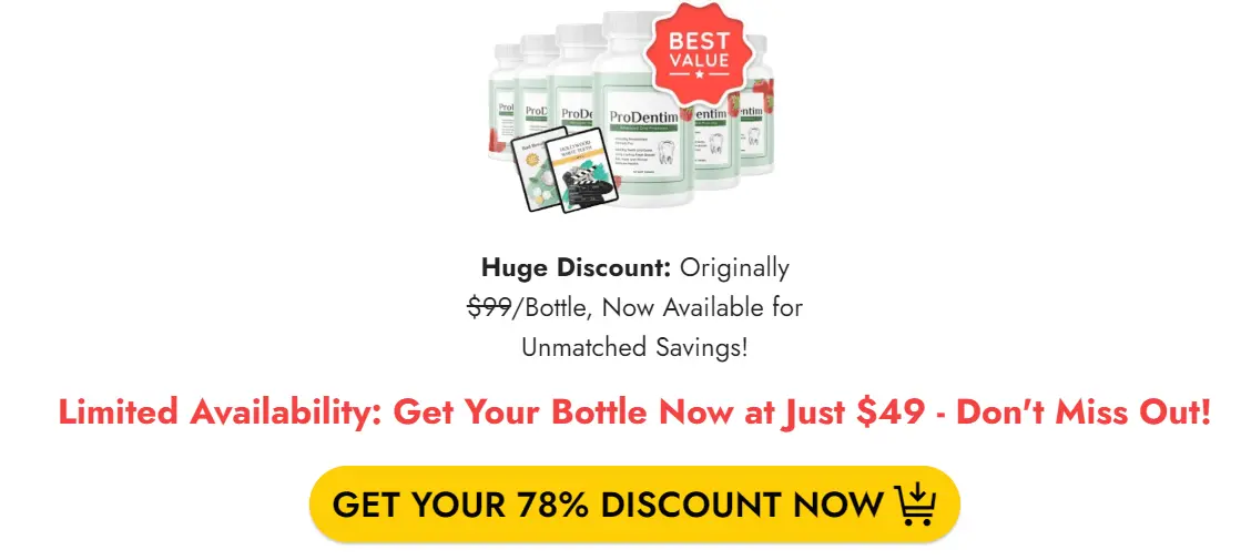 prodentim discount