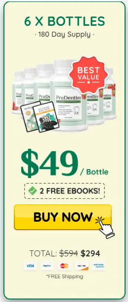 prodentim six bottle