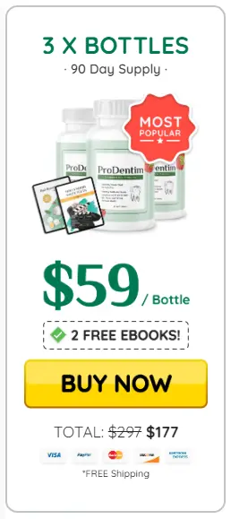 prodentim three bottle